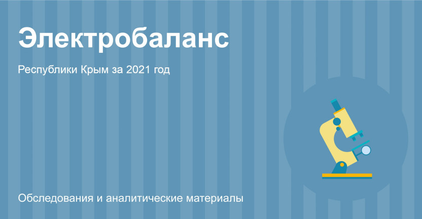 Электробаланс Республики Крым за 2021 год